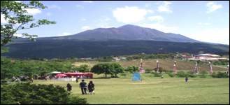 高千穂牧場の鯉のぼり