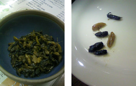 蜂の子の佃煮"