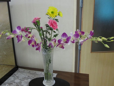 季節の生け花